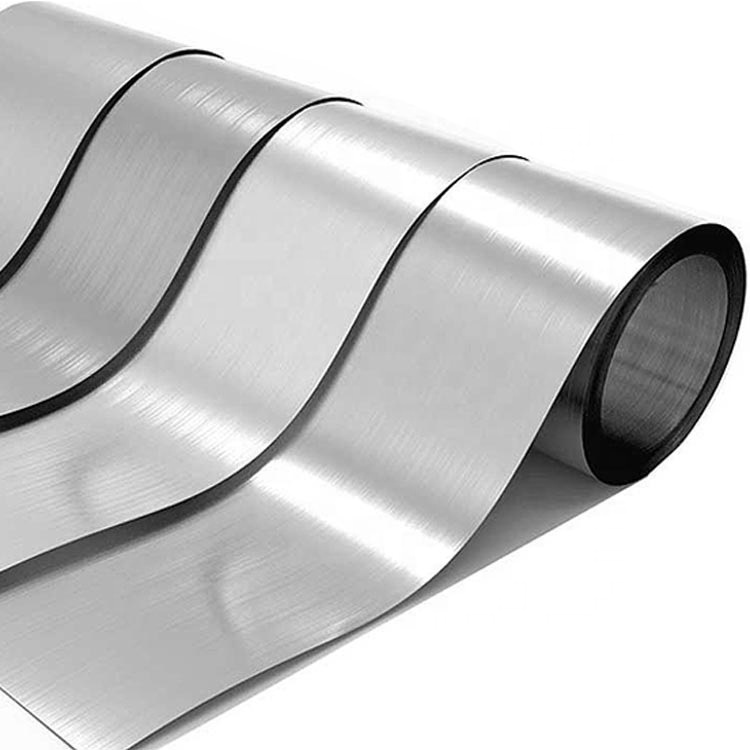 polished stainless steel strips