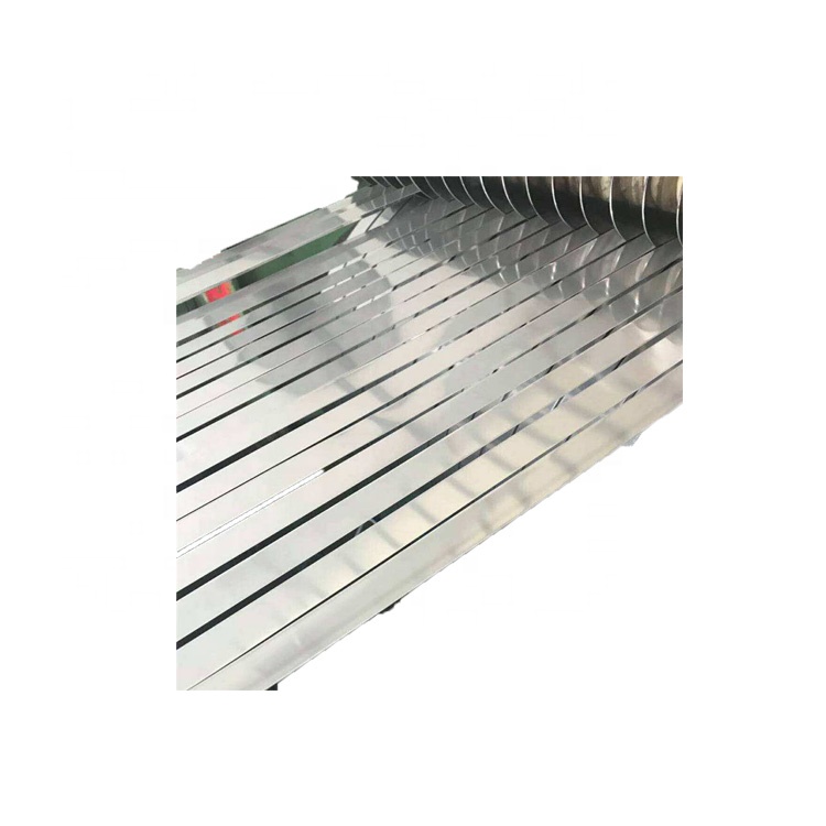 polished stainless steel strips